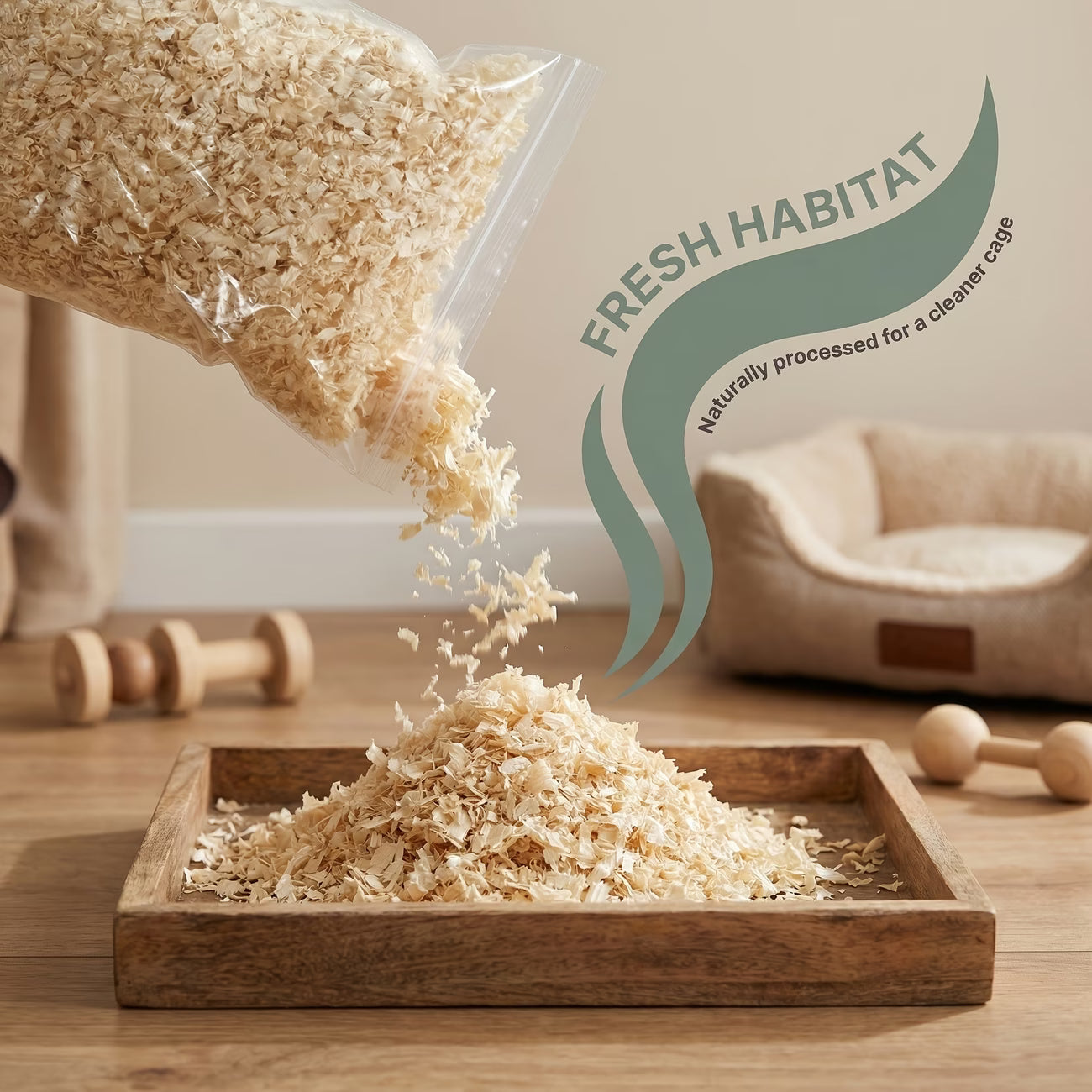 Wood Shave Bird Nesting Material – Premium Soft Bedding for Breeding Birds