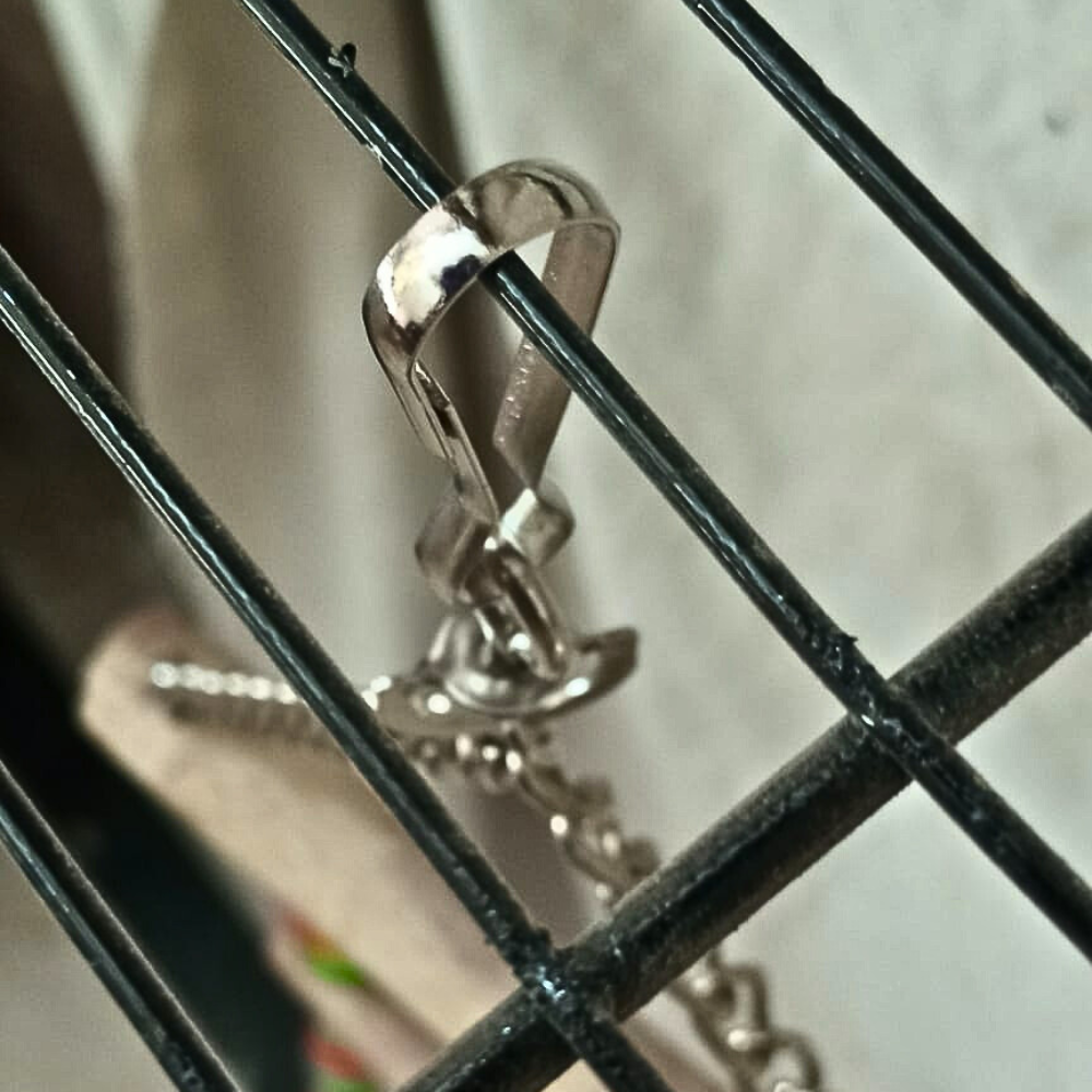 3-Steps Swing Hanging Climbing Toy for Small Bird