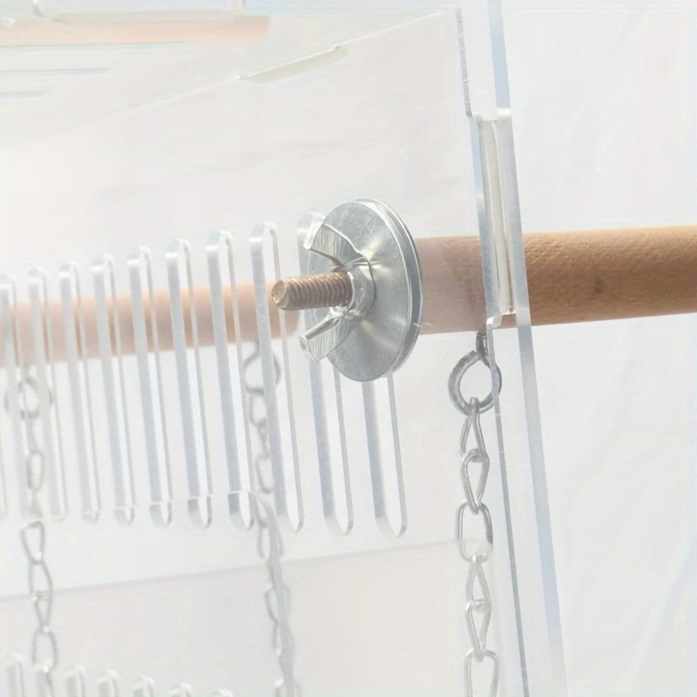 Parrot Swing Bridge Climbing Toy with Metal Chain