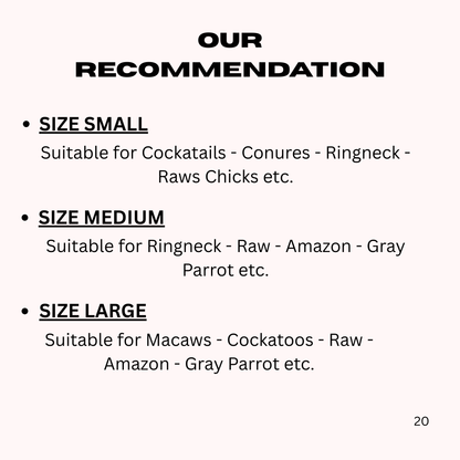 Eco-Friendly Bird T-Stand – Stable Wooden Training & Play Station