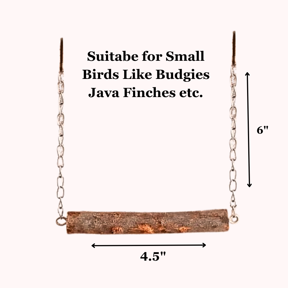 Parrot Swing Toy Accessories for Budgies Lovebird Java Finches