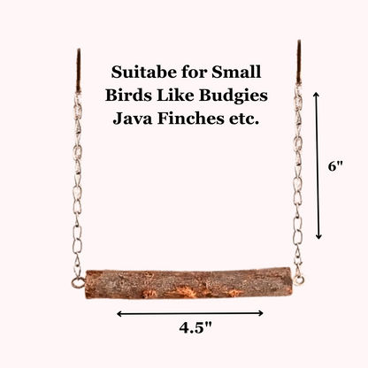 Parrot Swing Toy Accessories for Budgies Lovebird Java Finches