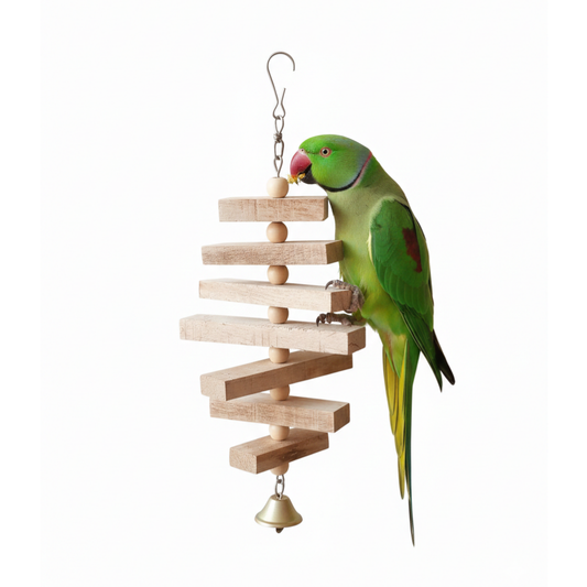 Premium Tower Chew Toy – Durable Playful Climibing Perch for Parrots
