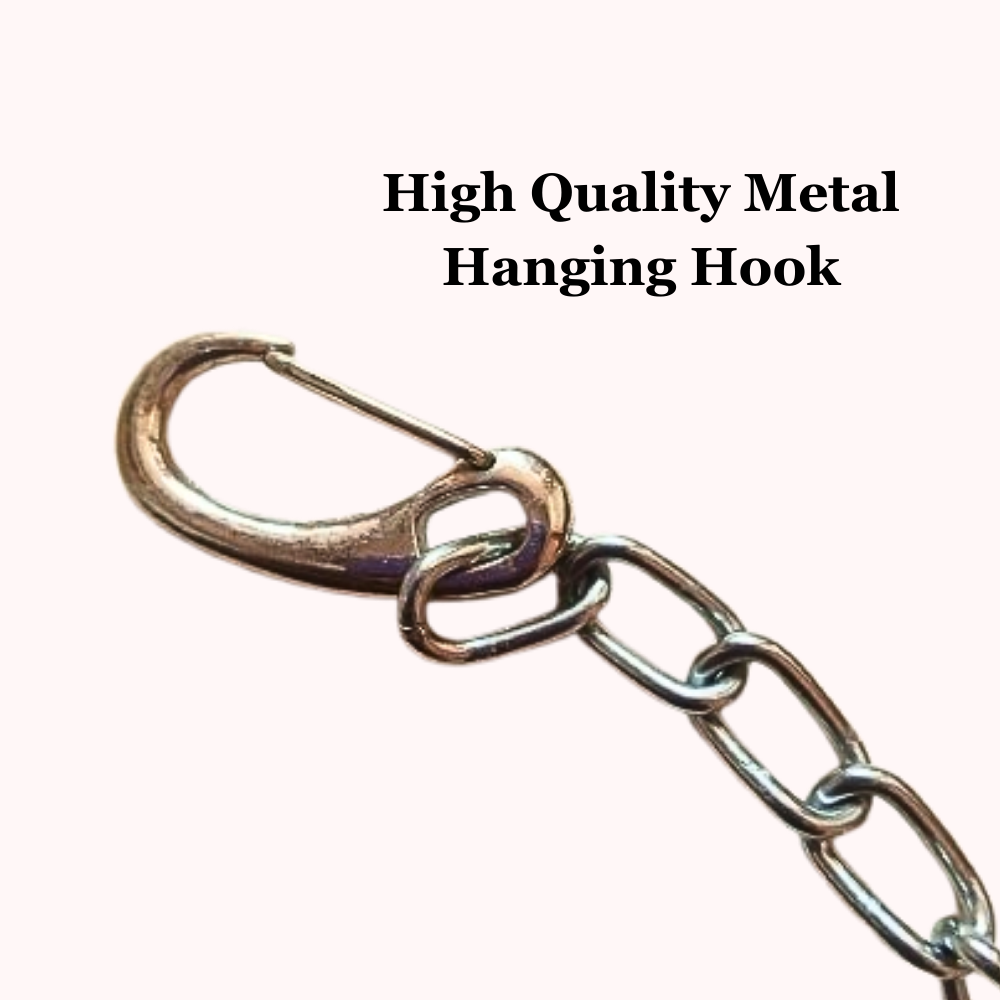 Bird Cage Swing Toy for Cockatoo African Grey Raw Parrots