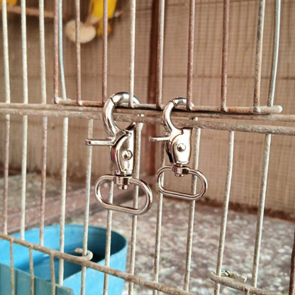 Pack of 5 Metal Cage Door Lock for Pet & Bird Cages