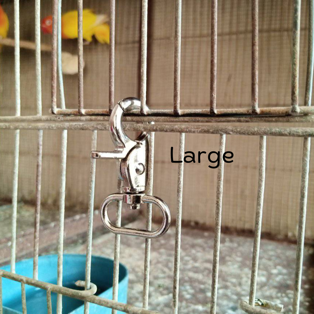 Pack of 5 Metal Cage Door Lock for Pet & Bird Cages