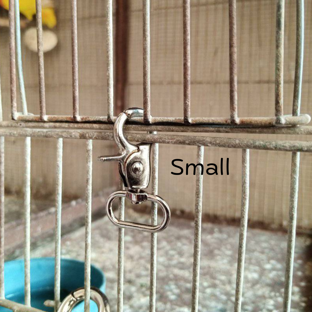 Pack of 5 Metal Cage Door Lock for Pet & Bird Cages