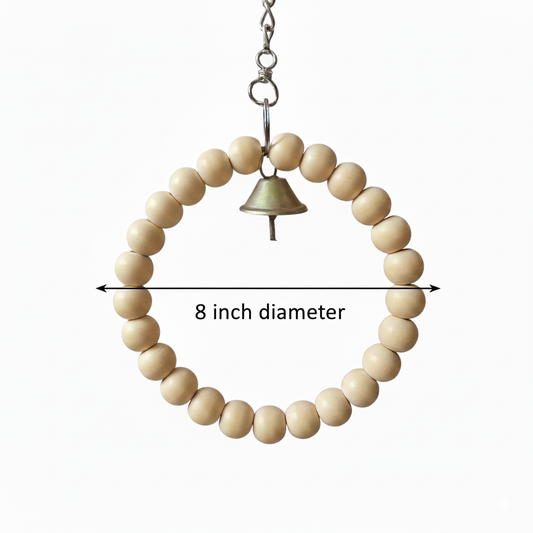 Eco-Friendly Round Bird Jhoola / Swing for Parrot
