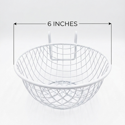 Premium Metal Nesting Basket for Pigeons – 6-inch Diameter