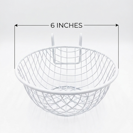 Pack of 2 Metal Nesting Basket for Pigeons – 6-inch Diameter